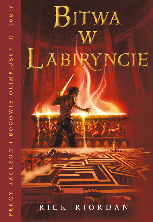 okładka Bitwa w Labiryncie. Tom 4 książka | Rick Riordan