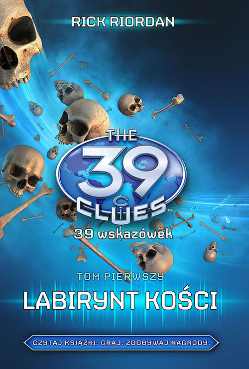 okładka 39 wskazówek. Tom 1. Labirynt kości książka | Rick Riordan