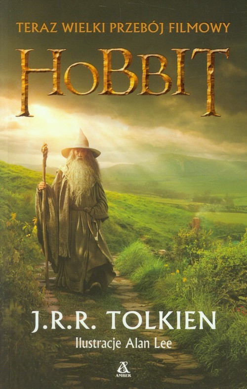 okładka Hobbit książka | J.R.R. Tolkien