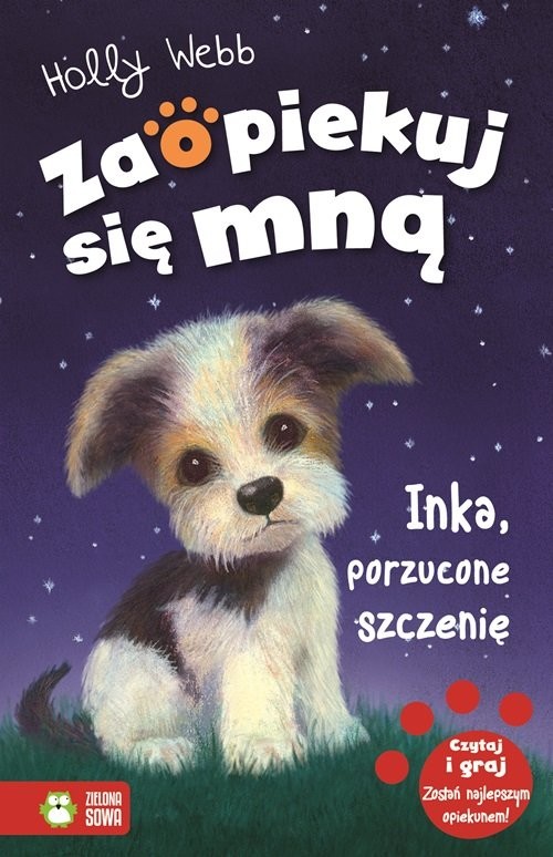 okładka Inka, porzucone szczenię książka | Holly Webb