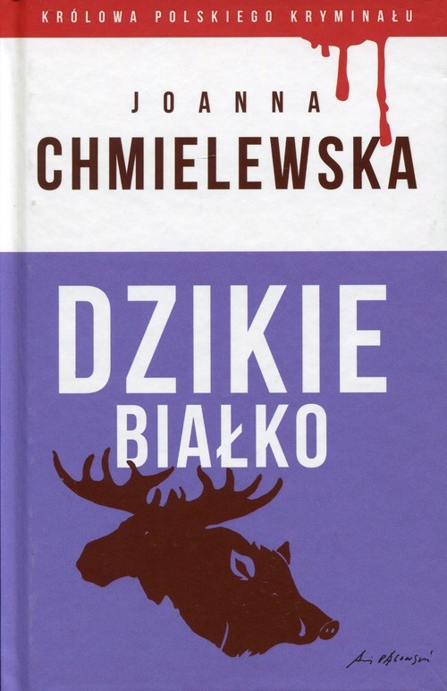 okładka Dzikie białko książka | Joanna Chmielewska