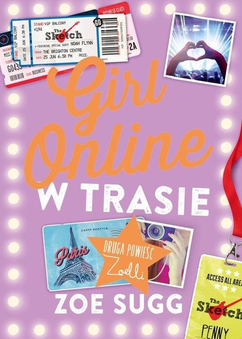 okładka Girl Online w trasie książka | Zoe Sugg