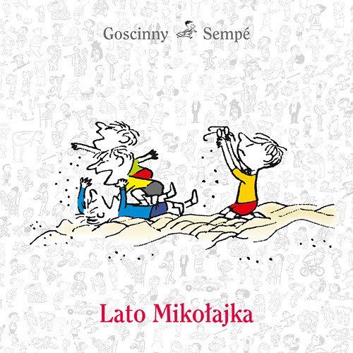 okładka Lato Mikołajka książka | René Goscinny, Jean-Jacques Sempé