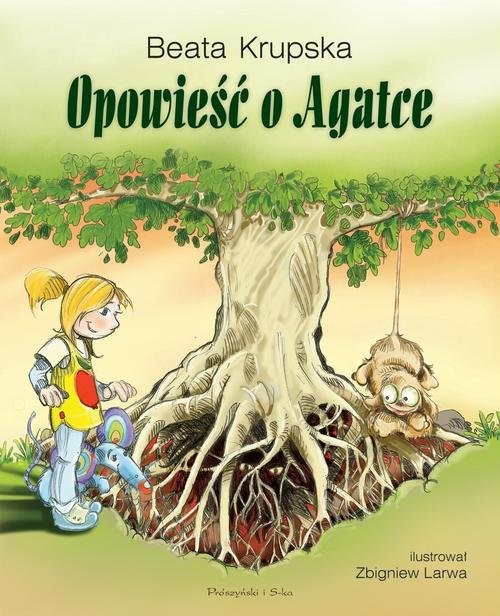 okładka Opowieść o Agatce książka | Beata Krupska