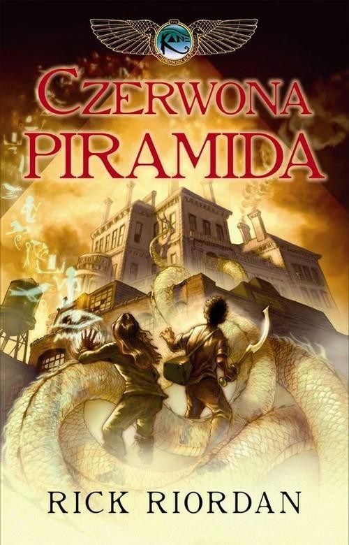 okładka Czerwona piramida książka | Rick Riordan