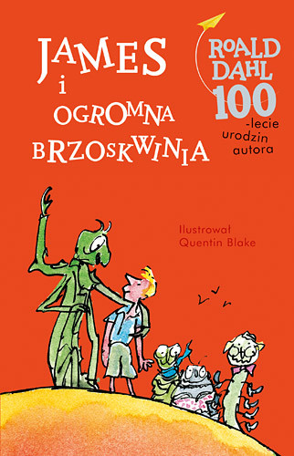 okładka James i ogromna brzoskwinia książka | Roald Dahl