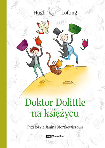 okładka Doktor Dolittle na księżycu książka | Hugh Lofting