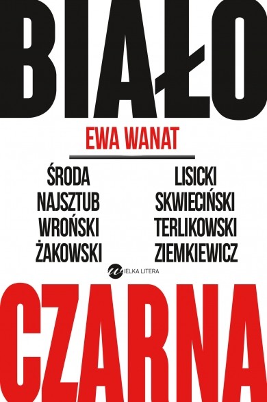 okładka Biało-czarna książka | Ewa Wanat
