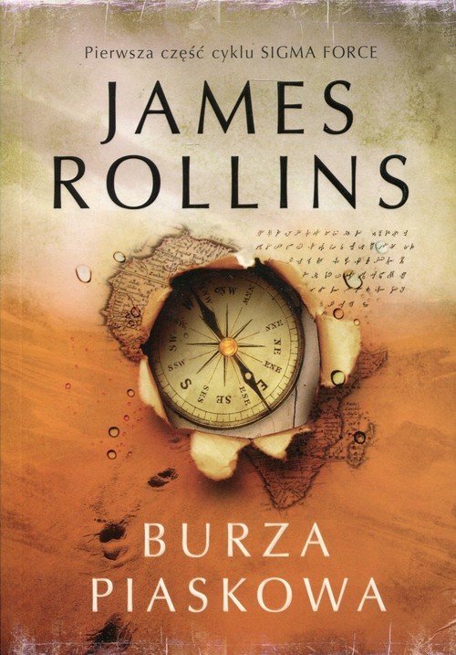 okładka Burza piaskowa książka | James Rollins