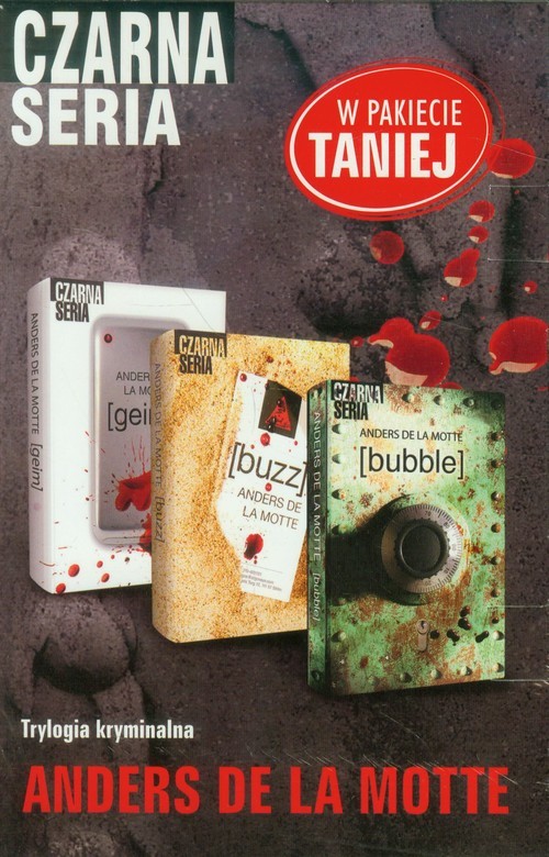 okładka Geim+ Buzz+ Bubble- pakiet książka | Anders de la Motte