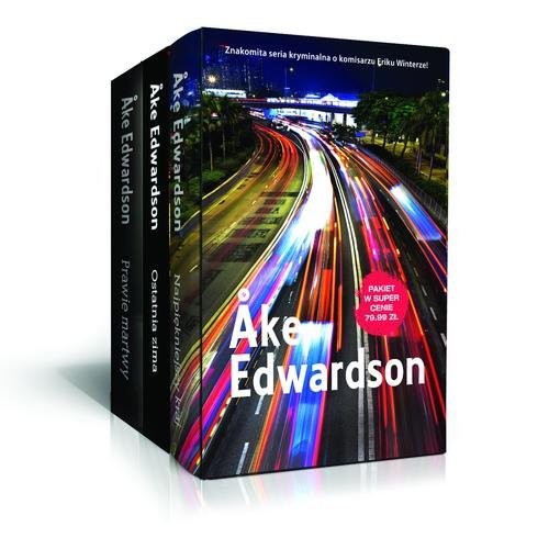 okładka Najpiękniejszy kraj + Prawie martwy + Ostatnia zima - pakiet książka | Åke Edwardson