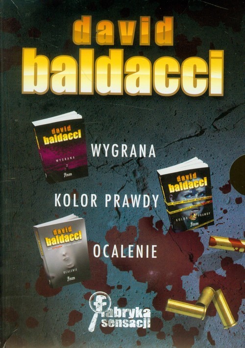 okładka Wygrana+ Kolor prawdy+ Ocalenie- Pakiet książka | David Baldacci