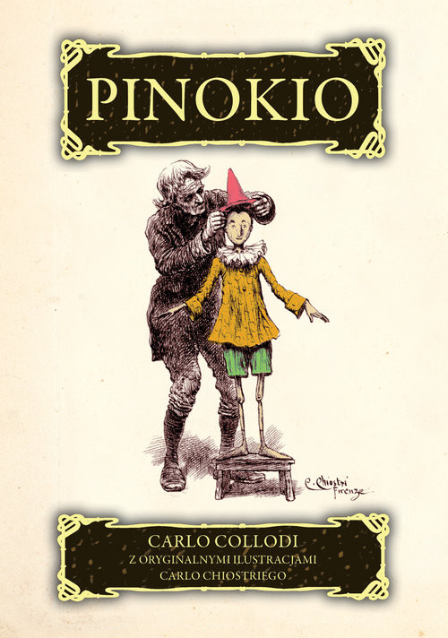 okładka Pinokio książka | Carlo Collodi