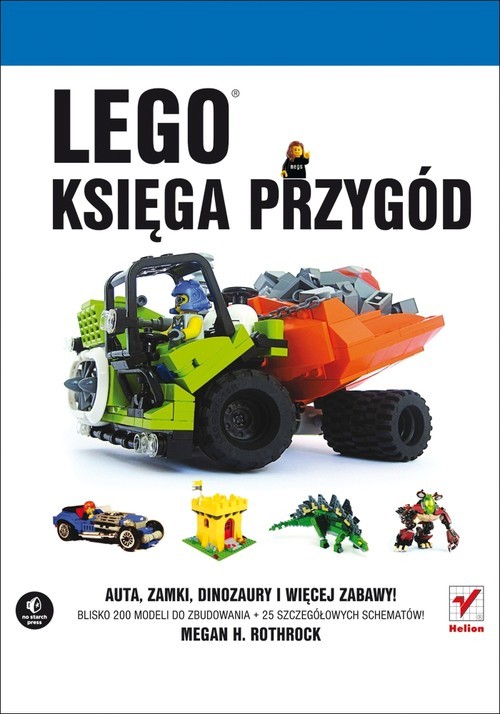 okładka Lego Księga przygód książka | H. Rothrock Megan