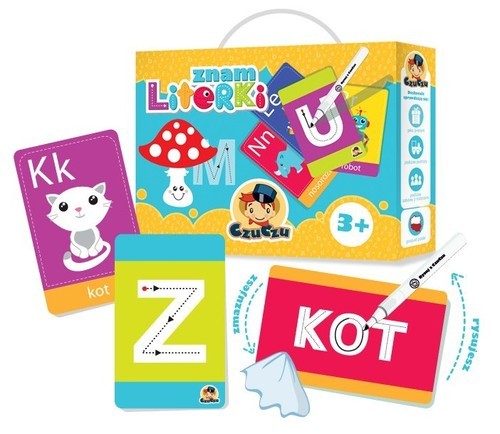 okładka CzuCzu Znam Literki książka