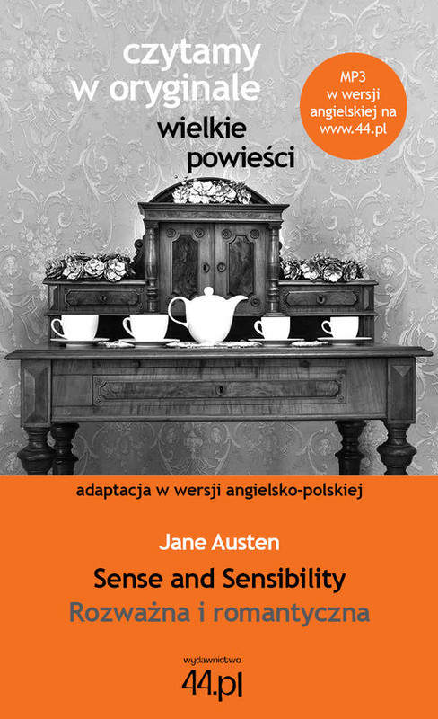 okładka Sense and Sensibility. Rozważna i romantyczna książka | Jane Austen