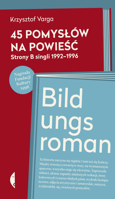 okładka 45 pomysłów na powieść książka | Krzysztof Varga