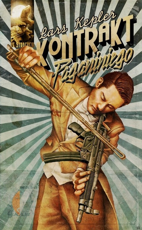 okładka Kontrakt Paganiniego książka | Lars Kepler