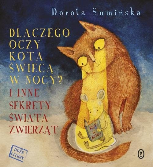 okładka Dlaczego oczy kota świecą w nocy? I inne sekrety świata zwierząt książka | Dorota Sumińska