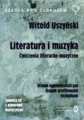 okładka J.p Ćwiczenia liter-muzyczne LO (+2 CD gratis!) książka | Uszyński Witold
