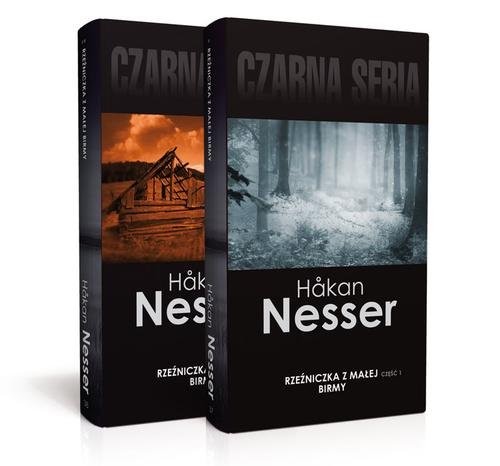 okładka Rzeźniczka z Małej Birmy. Część 1 i 2. Pakiet książka | Håkan Nesser