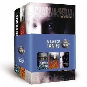 okładka Pakiet Czarna Seria I. Na spokojnych wodach + Zagadki przeszłości + Poand wszelką wątpliwość. 3 książki książka | Viveca Sten, Malin Persson-Giolito, Kate Atkinson