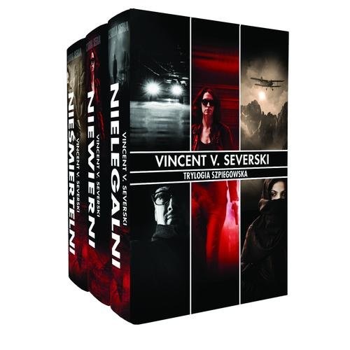 okładka Trylogia Szpiegowska. Pakiet książka | Vincent V. Severski