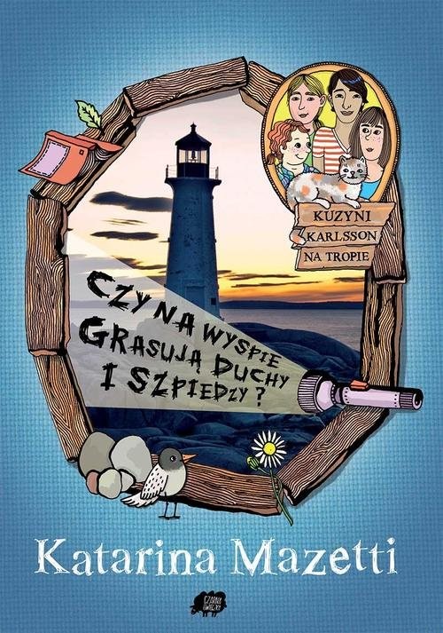 okładka Kuzyni Karlsson na tropie. Czy na wyspie grasują duchy i szpiedzy. Tom 1 książka | Katarina Mazetti