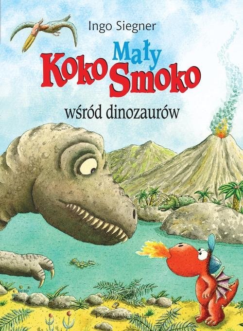 okładka Mały Koko Smoko wśród dinozaurów książka | Ingo Siegner