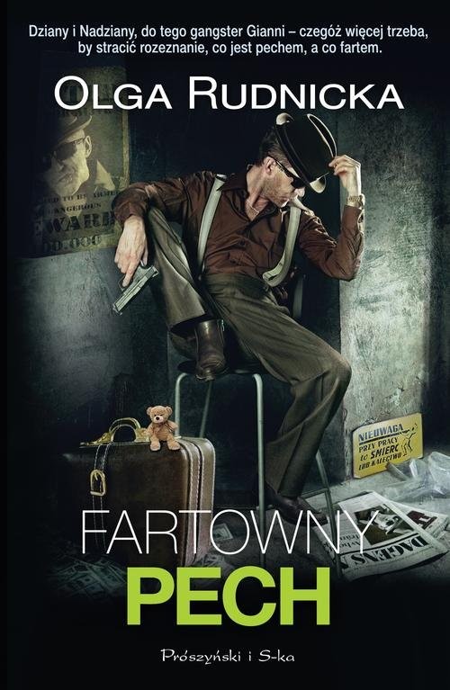 okładka Fartowny pech książka | Olga Rudnicka