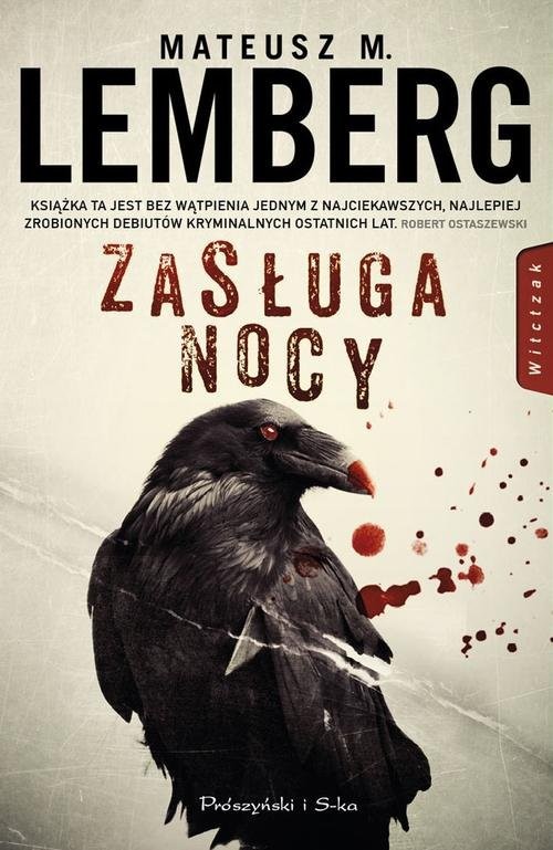okładka Zasługa nocy książka | Mateusz M. Lemberg