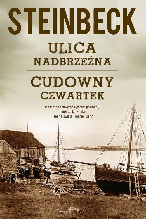 okładka Ulica Nadbrzeżna. Cudowny czwartek książka | John Steinbeck
