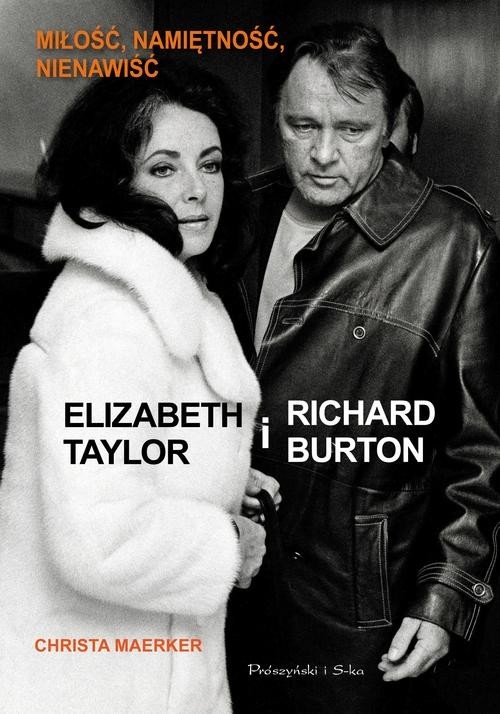 okładka Elizabeth Taylor i Richard Burton książka | Christa Maerker