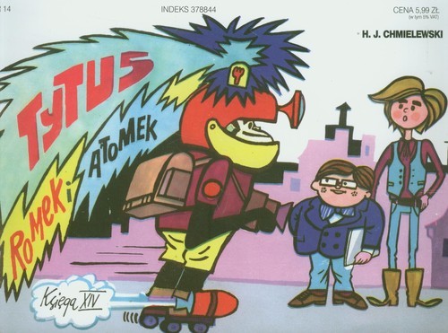 okładka Tytus Romek i Atomek. Księga XIV. Tytus uczniem książka | Henryk Chmielewski (Papcio Chmiel)
