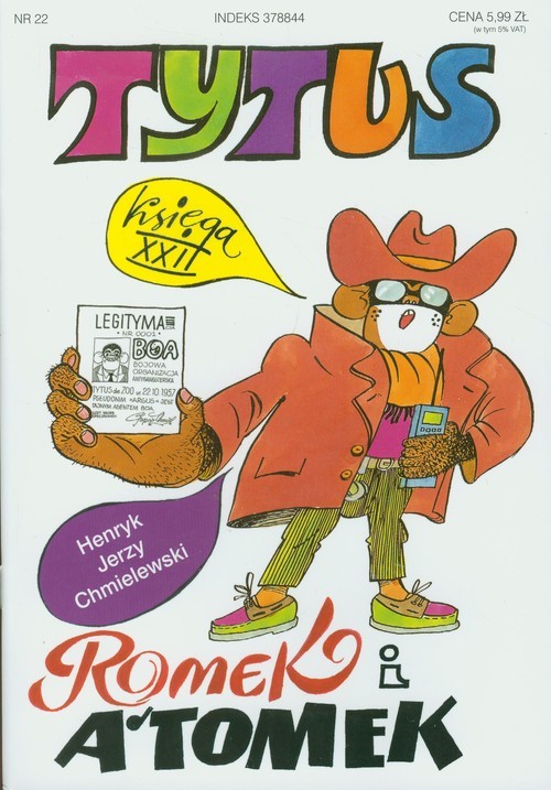 okładka Tytus Romek i Atomek. Księga XXII. Tytus gangsterem książka | Henryk Chmielewski (Papcio Chmiel)