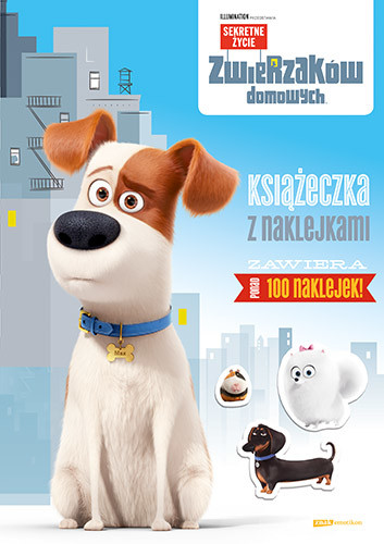 okładka Sekretne życie zwierzaków domowych. Książeczka z naklejkami książka | Opracowania Zbiorowe