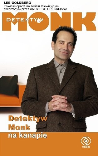 okładka Detektyw Monk na kanapie książka | Lee Goldberg