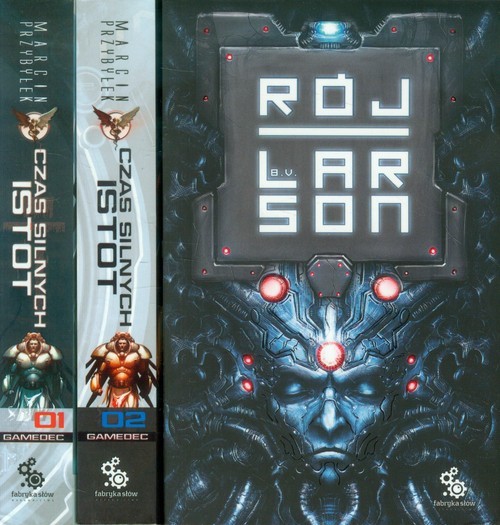 okładka Pakiet - Czas silnych istot. Księga 1- 2/ Rój książka | Marcin Sergiusz Przybyłek, B. V. Larson