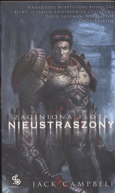 okładka Zaginiona flota. Nieustraszony książka | Jack Campbell