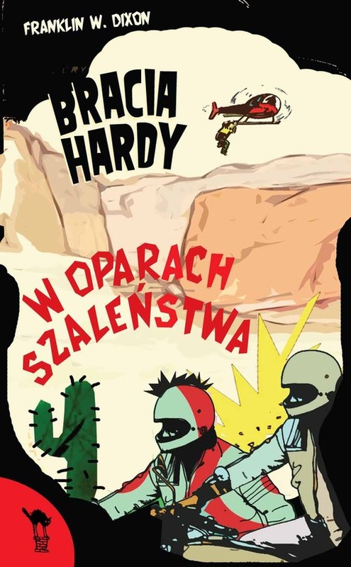 okładka Bracia Hardy. W oparach szaleństwa książka | Franklin W. Dixon