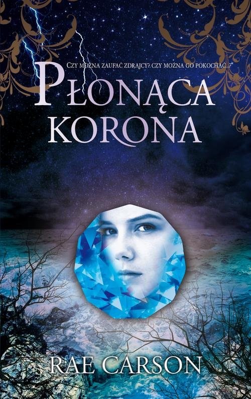 okładka Płonąca korona książka | Rae Carson