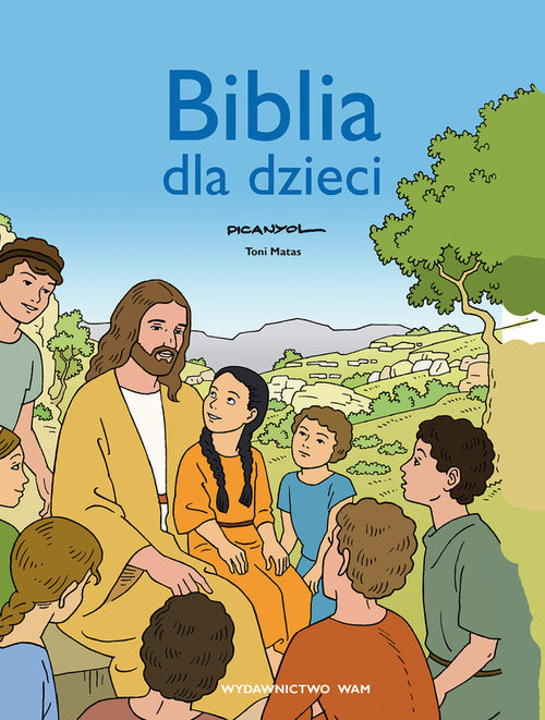 okładka Biblia dla dzieci. Komiks książka | Matas Toni