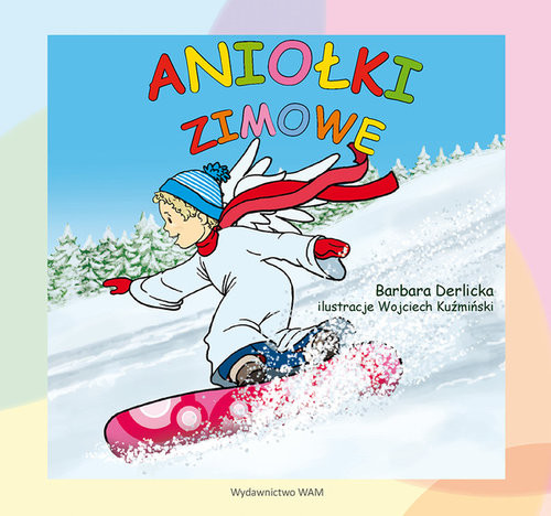 okładka Aniołki zimowe książka | Barbara Derlicka