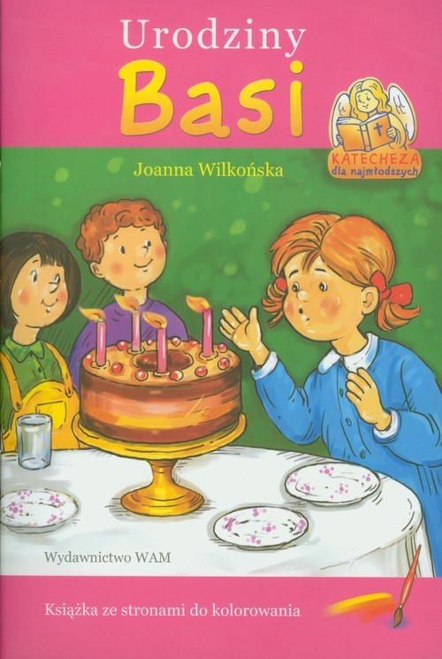 okładka Urodziny Basi książka | Joanna Wilkońska