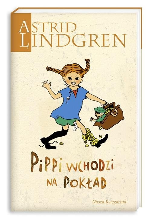 okładka Pippi wchodzi na pokład książka | Astrid Lindgren