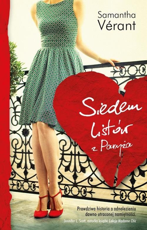 okładka Siedem listów z Paryża książka | Verant Samantha