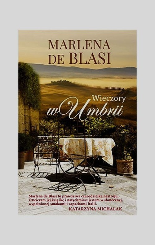 okładka Wieczory w Umbrii książka | Marlena de Blasi