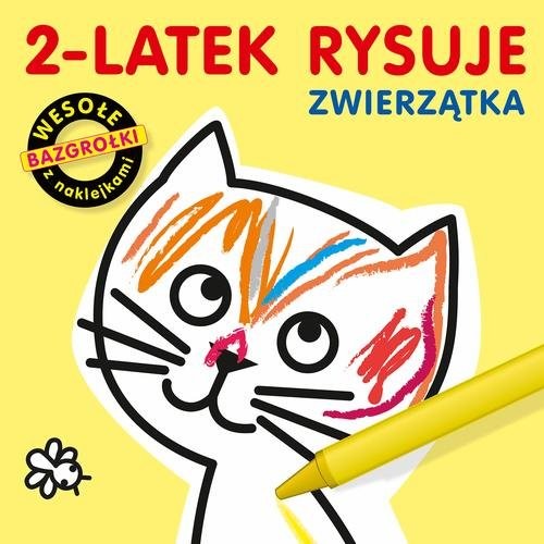 okładka 2-latek rysuje. Zwierzątka książka