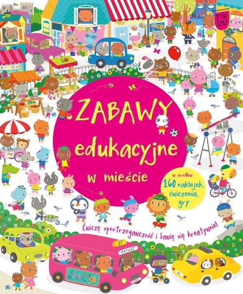 okładka Zabawy edukacyjne w mieście książka | Maskell Hazel
