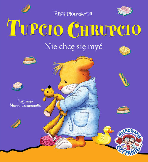 okładka Tupcio Chrupcio. Nie chcę się myć książka